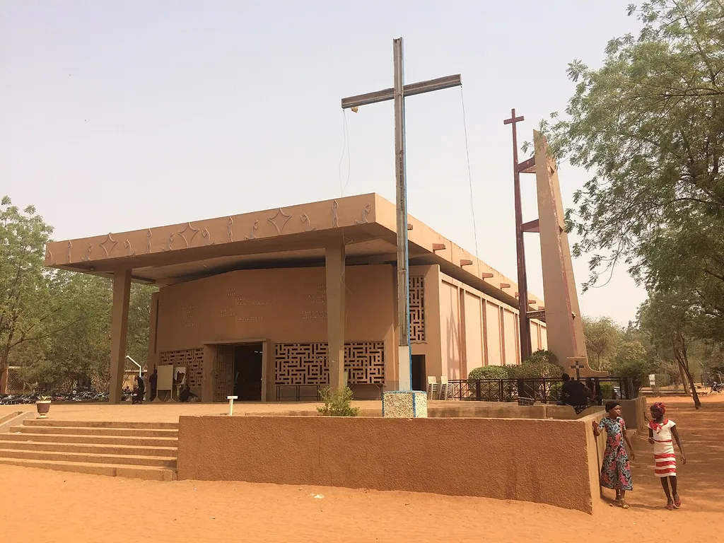 Cathedral "Our lady of Perpetual Help" in Niamey, Niger.