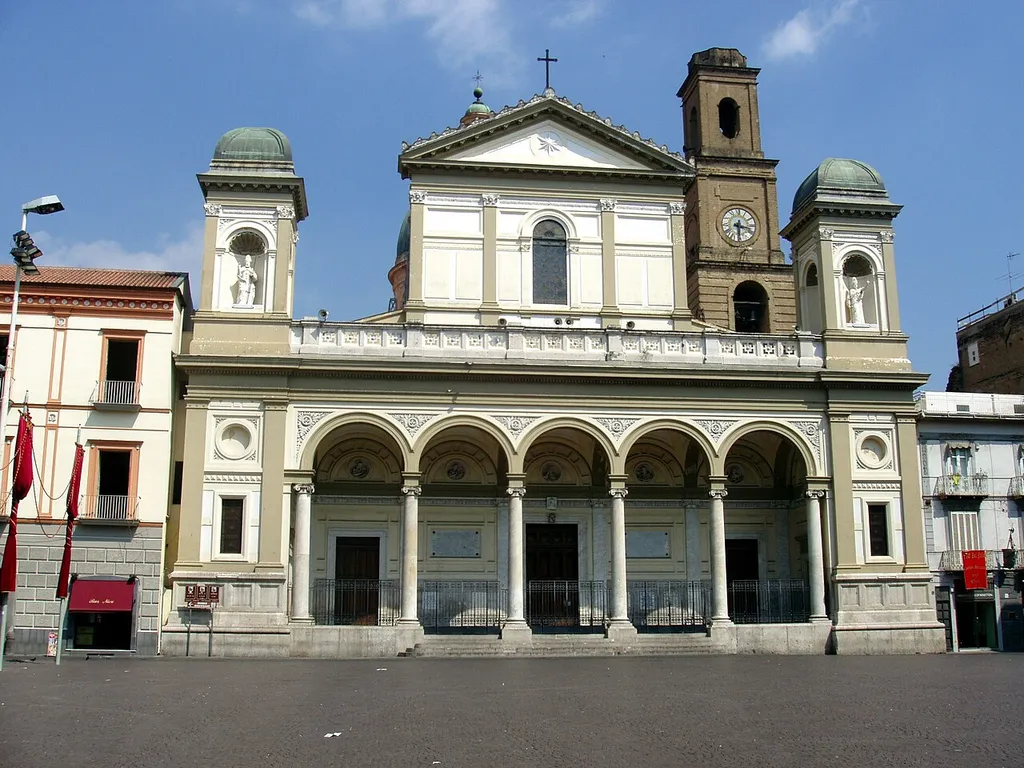 Nola Duomo Church in Nola, Italy...Town Square