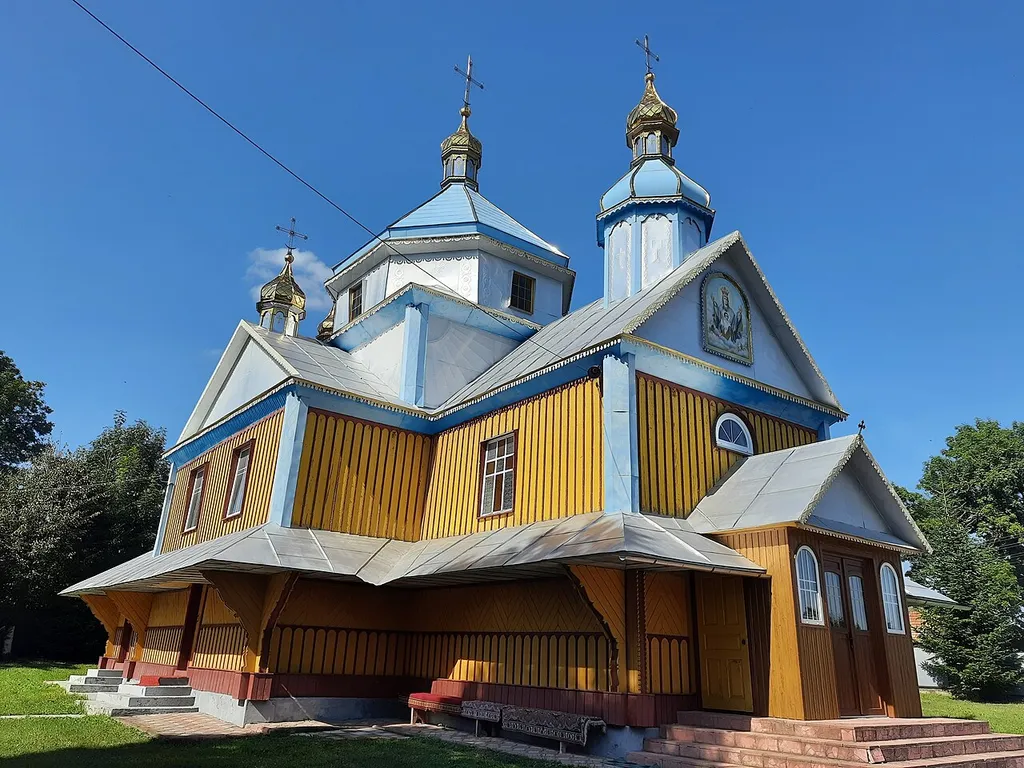 Церква Пресвятої Діви Марії с.Григорів Чортківський р-н, Тернопільська обл.