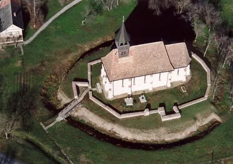 Óföldeák, Hungary, aerialphotography