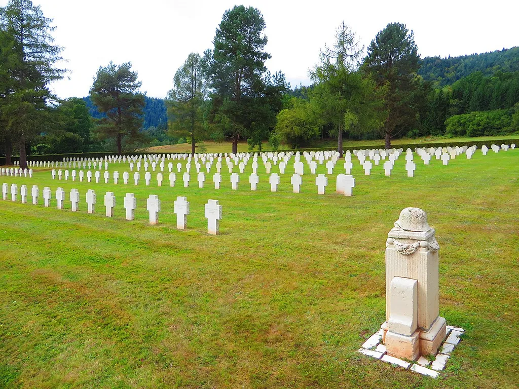 Senones cimetière militaire allemand