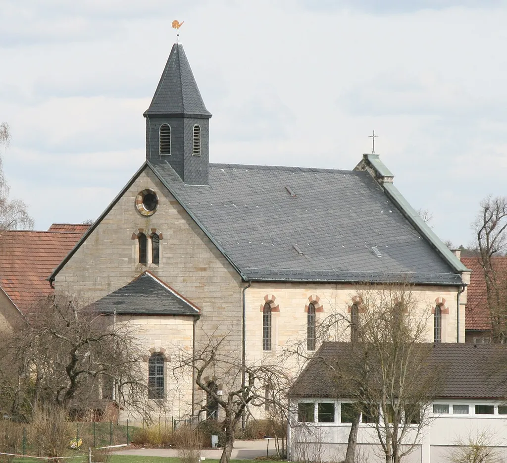 Protestant church in Wüstenrot-Neuhütten