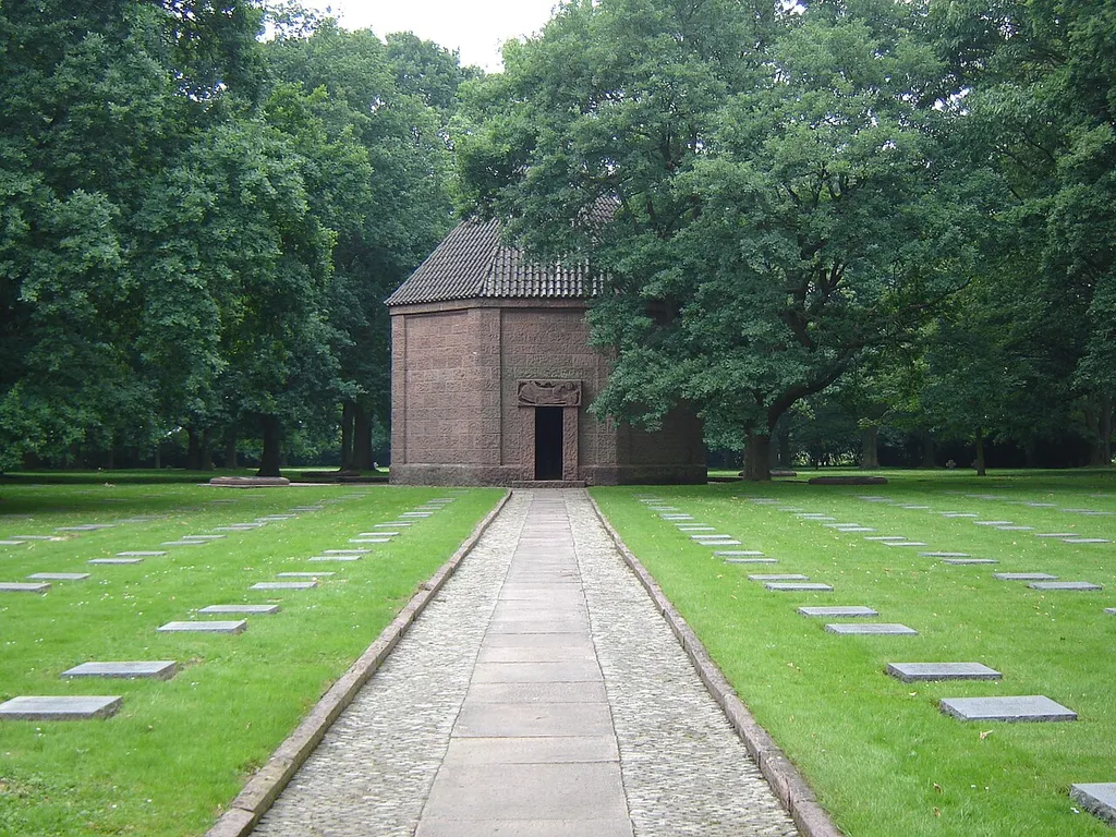 "Deutscher Soldatenfriedhof Menen" - German military cemetery in Menen, West-Flanders, Belgium