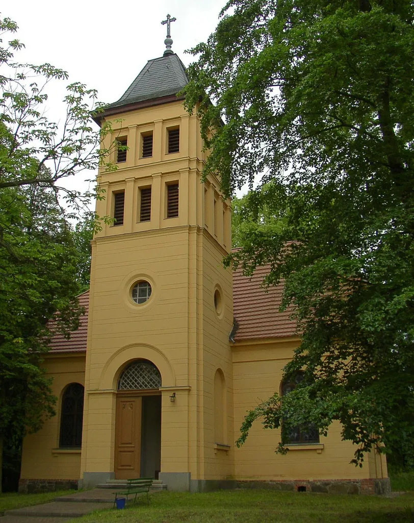 Church in Angermünde-Görlsdorf in Brandenburg, Germany