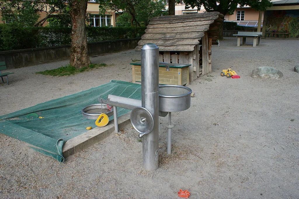 Spielbrunnen Untere Humboldtstrasse.