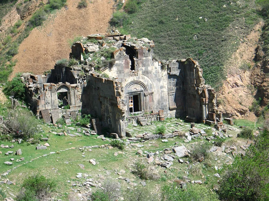 This is a photo of a monument in Armenia identified by the ID