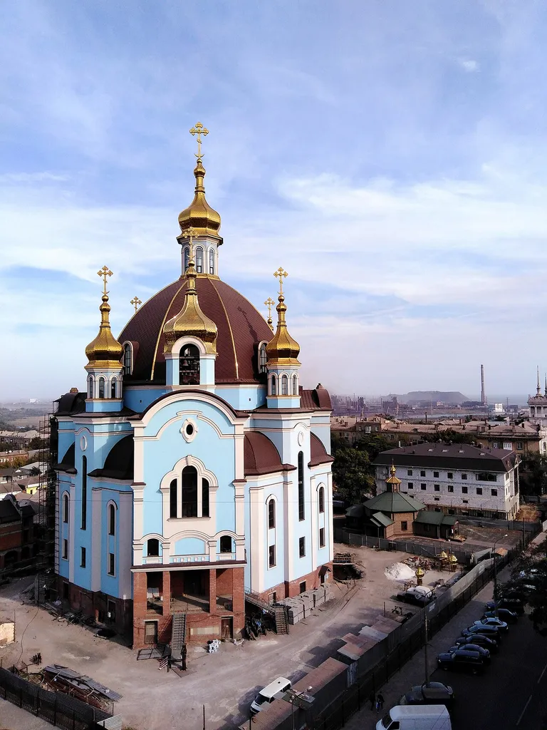 Ukraine. Donetsk region. Mariupol. Cathedral of the Intercession of Our Lady