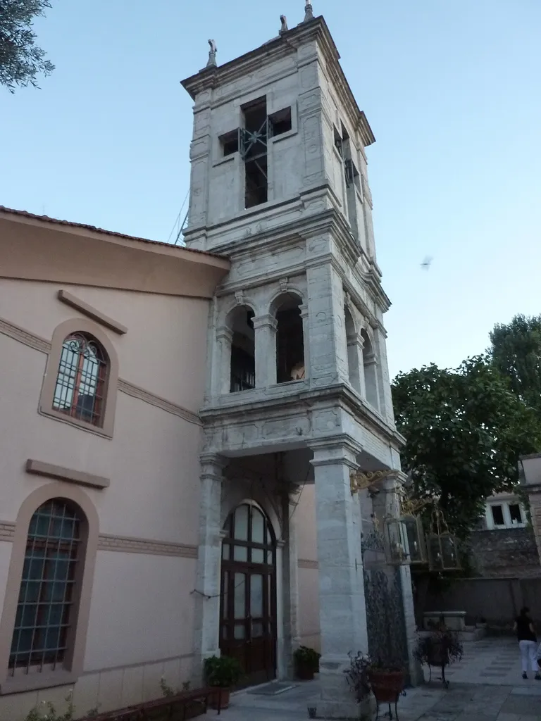 On the grounds of the Armenian Church in Istanbul.