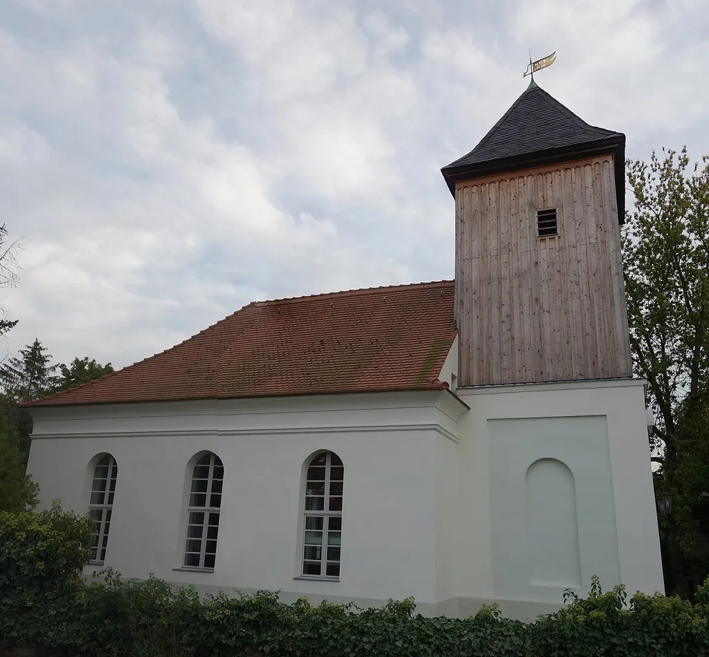 Northern view of the church in Paaren , Potsdam municipality , Brandenburg state, Germany.