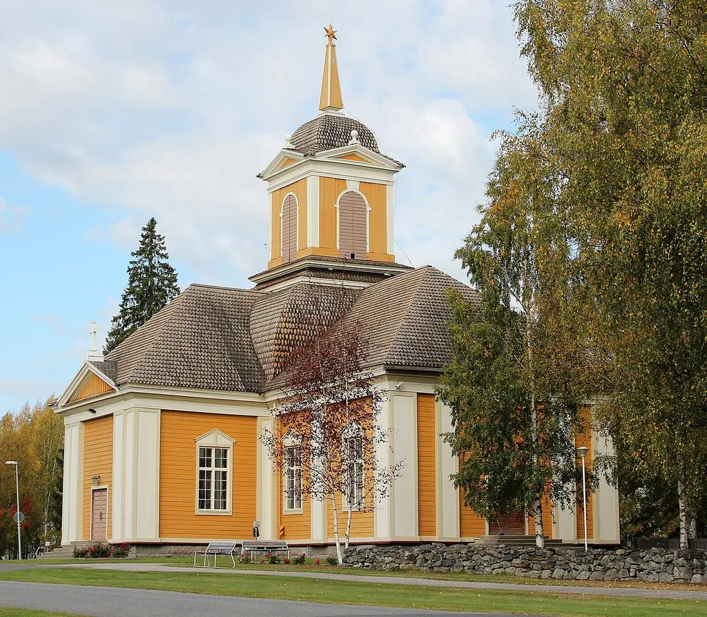 Ylikiiminki Church in Oulu.
