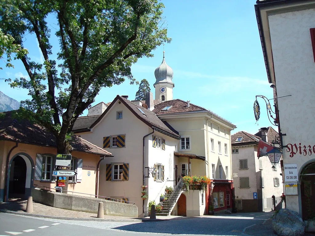 Maienfeld, Kanton Graubünden, Switzerland