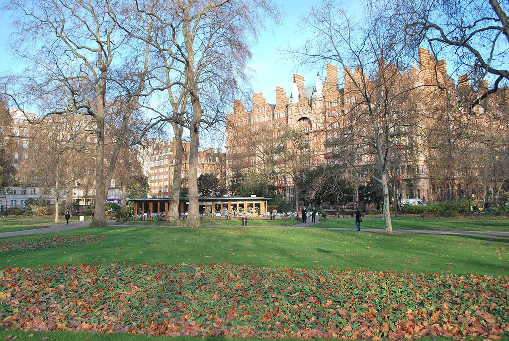 Russell Square, seen to the north east