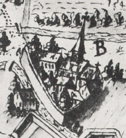 Dominikanerinnen-Kloster Liebenau bei Worms um 1620