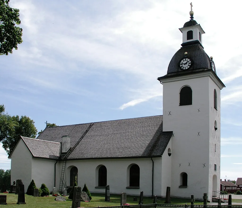 Lerbäcks kyrka, Askersund, Sweden. View.
