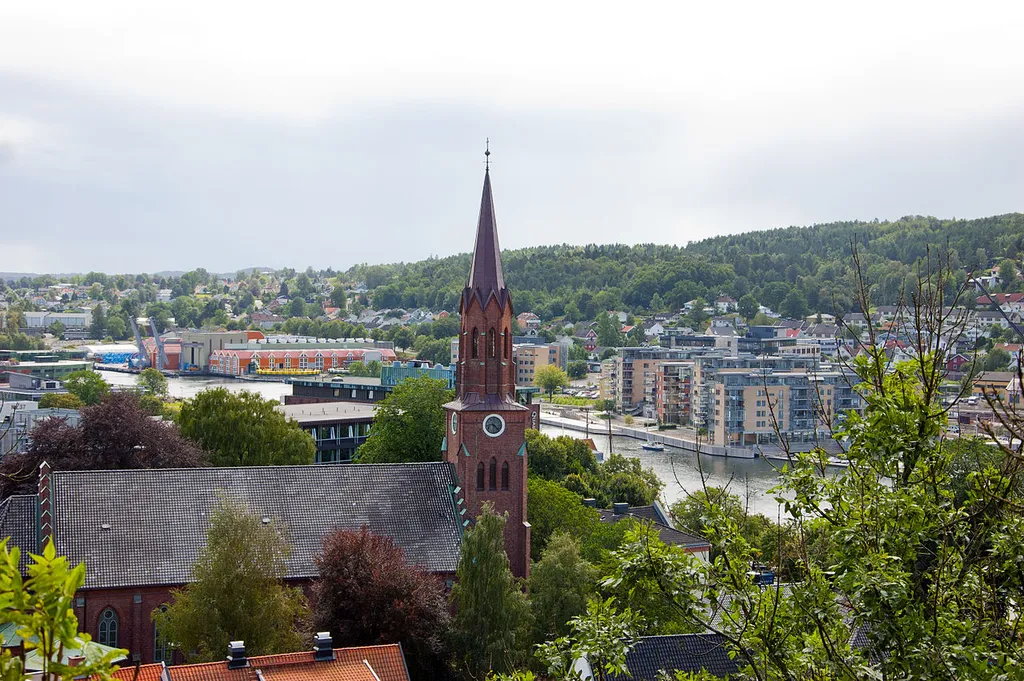 Tønsberg cathedral, Tønsberg, Vestfold, Norway.