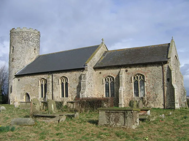 St Margaret's, Hardley. For more details see http://www.norfolkchurches.co.uk/hardley/hardley.htm