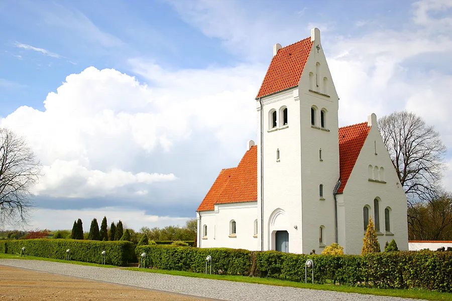 Villingeroed Church, Villingeroed parish, Holbo Herred, Frederiksborg County, Denmark.