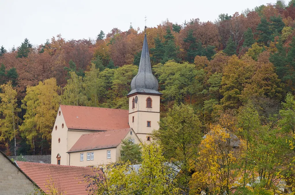 Fladungen, Heufurt, Katholische Filialkirche St Jakobus Major