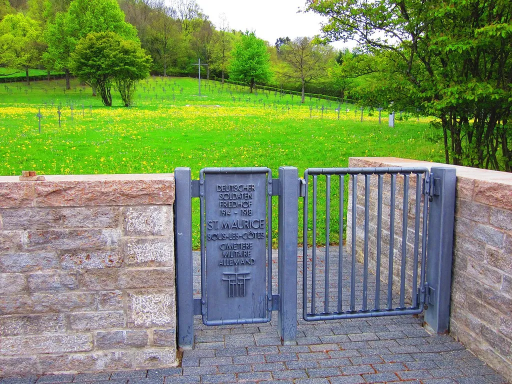 St Maurice Cotes deutsch cemetery war