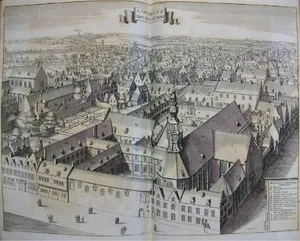 Monastery of the calced carmelites in Brussels