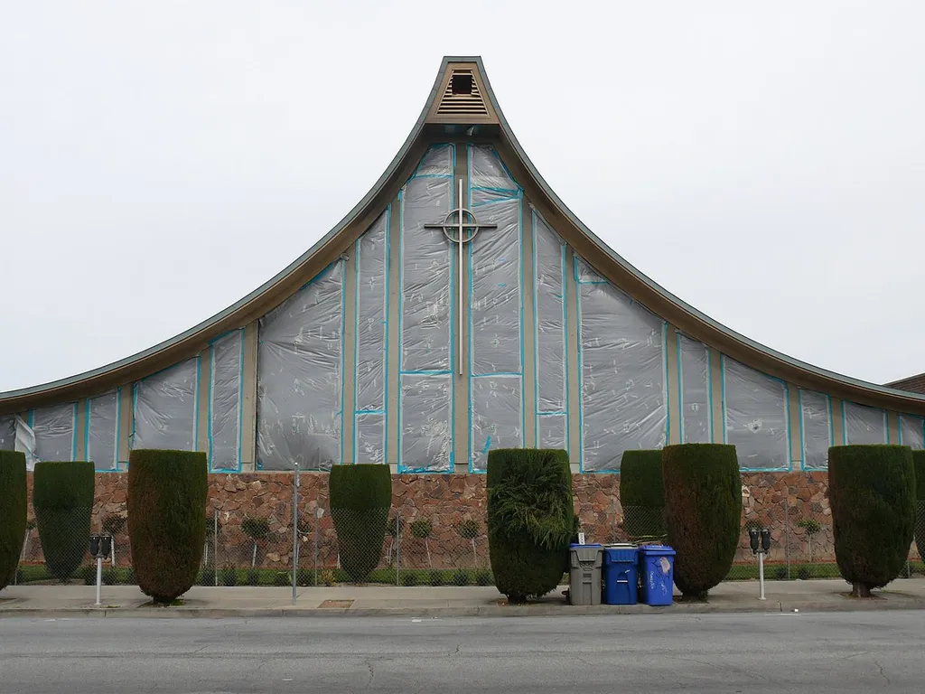 Saint Patrick Proto-Cathedral of San José (California, USA).
