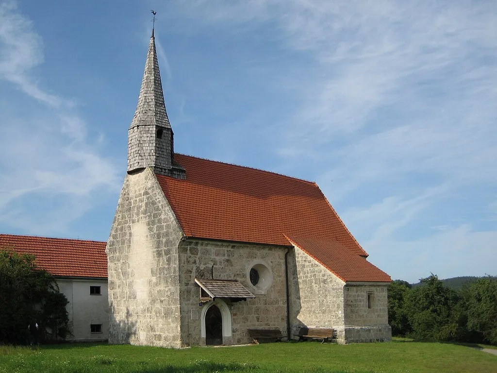 Church at the birthplace of Pope Damasus II in Pildenau near Ering