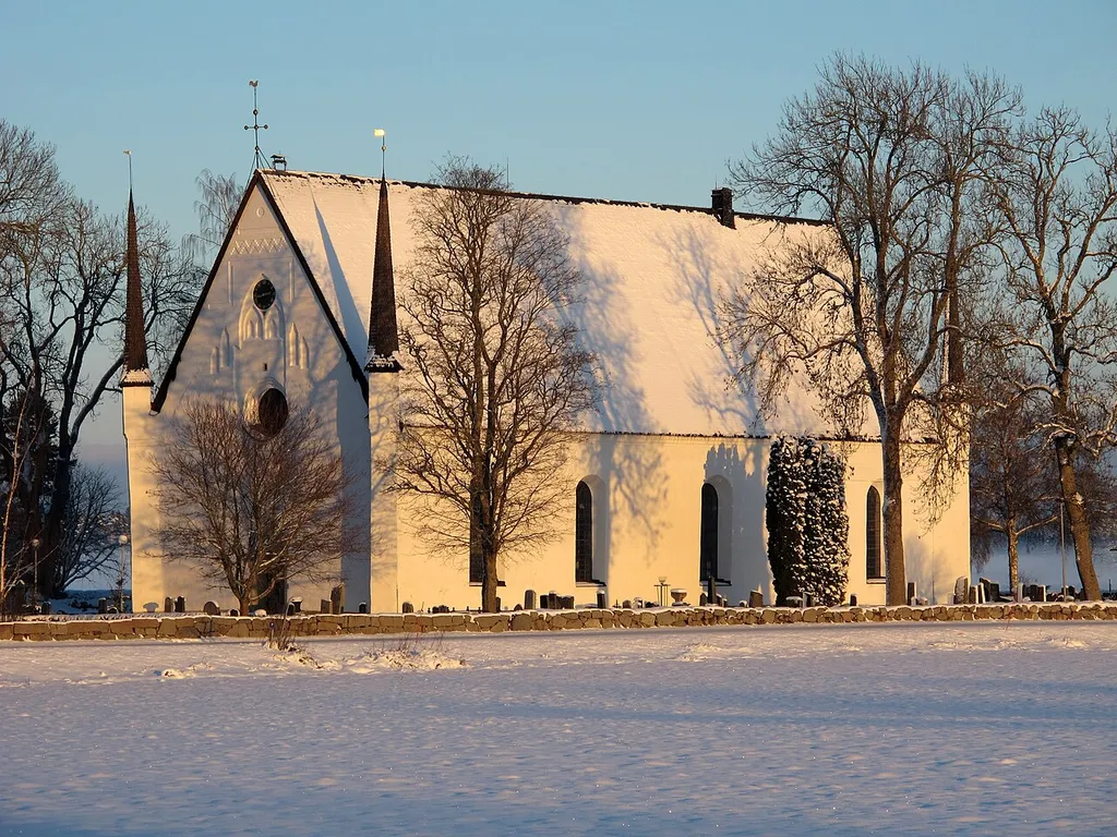 Church of Tierp in January 2014.