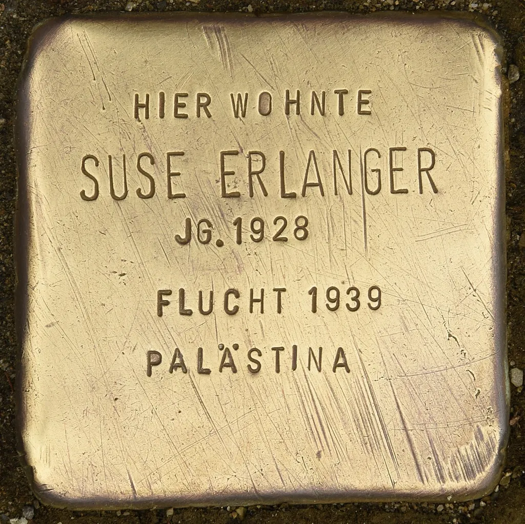 Stolperstein für Suse Erlanger