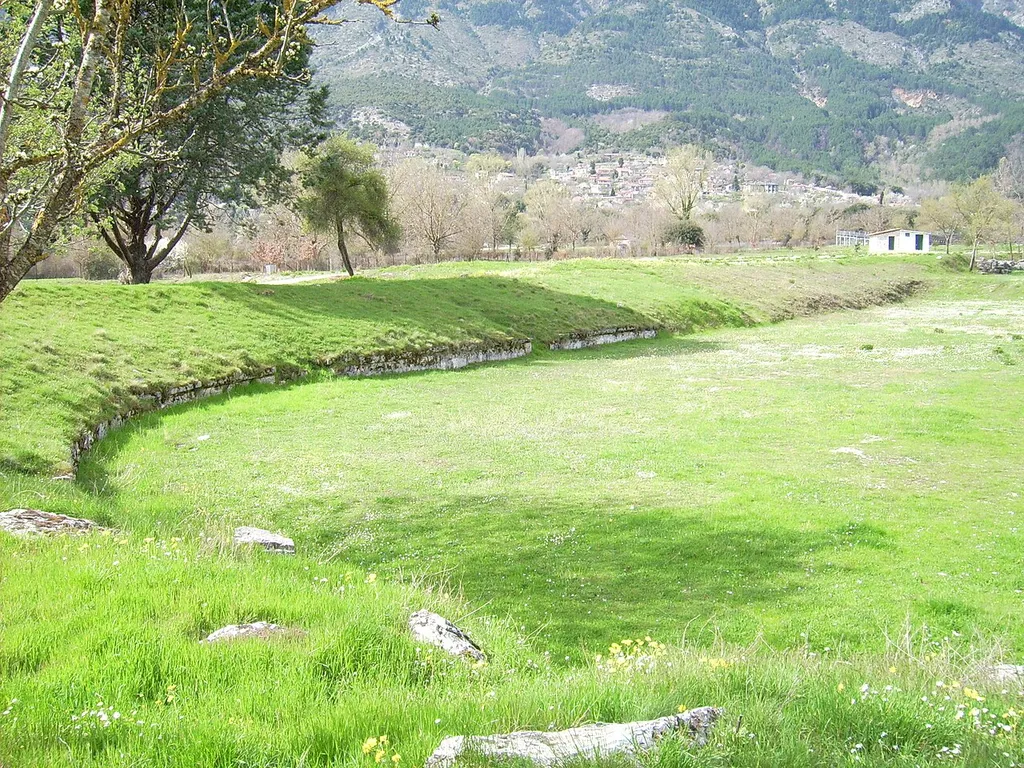 Oracle of Zeus at Dodona - exact discription follows nearby