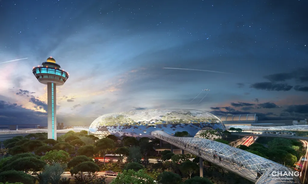 Project Jewel at Singapore Changi Airport