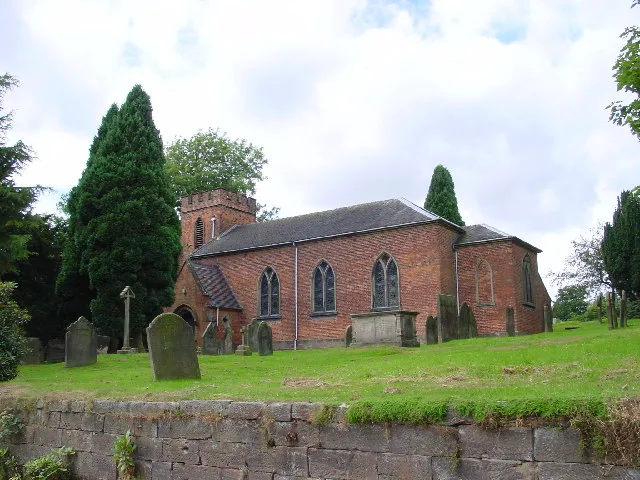 St Nicholas Church, Fulford. This church was built in 1825 on the same site as the previous church.