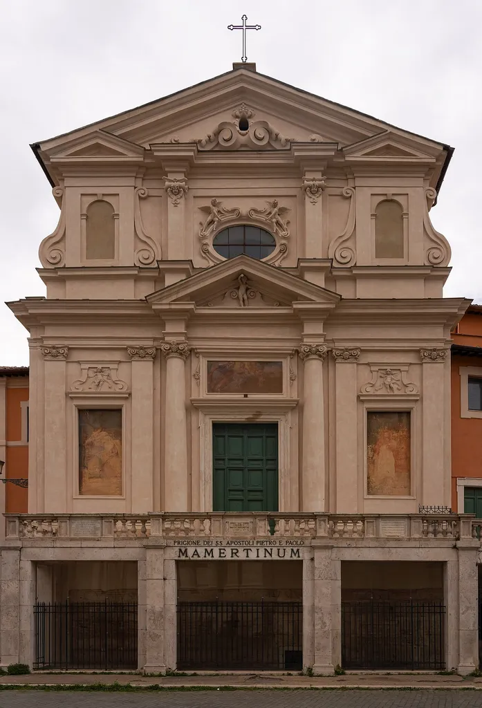 San Giuseppe dei Falegnami (Roma) - Facciata (Mamertinum)