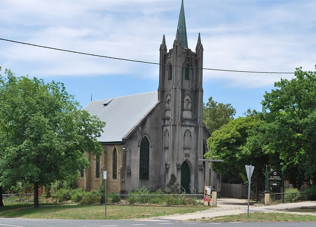 St Andrew's Uniting church at en:Beechworth, Victoria
