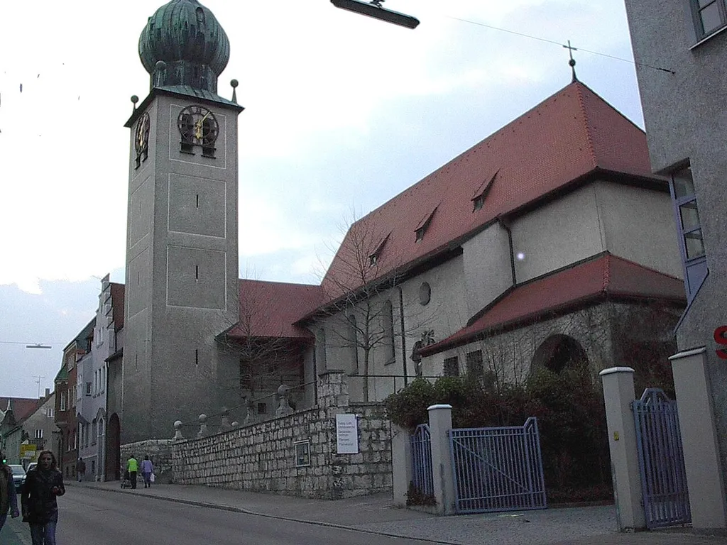 Die Christuskirche ein Wahrzeichen von Neuburg/Do.