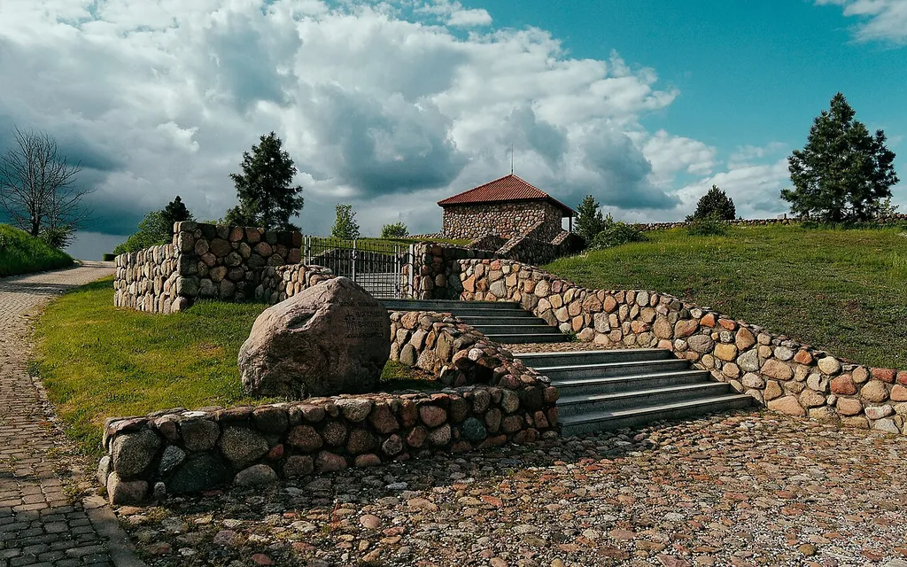 Bartosze close Ełk - the German soldiers cemetery killed during The First and The Second World War - May 2016