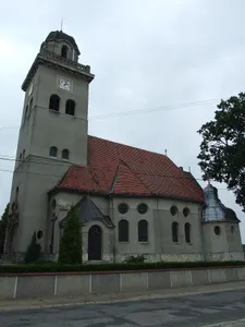 Saint Catherine church in Łomnica
