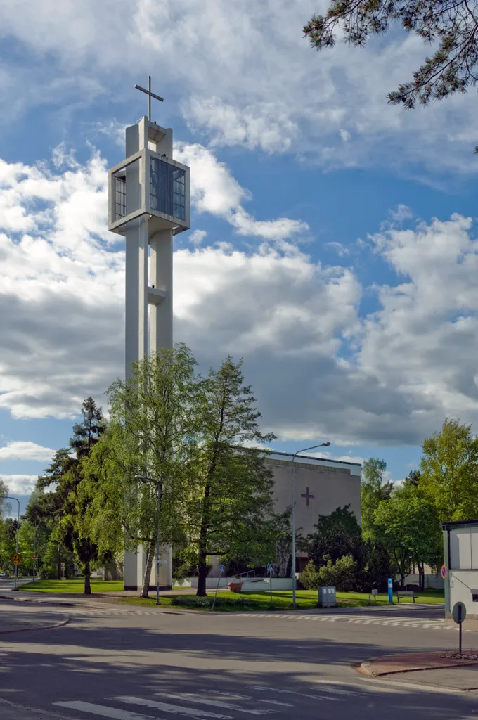 Munkkivuori church in Helsinki, Finland.