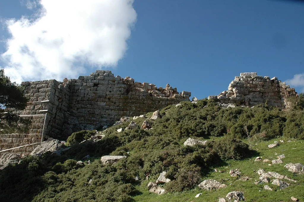 Die Festung Fili in Attika