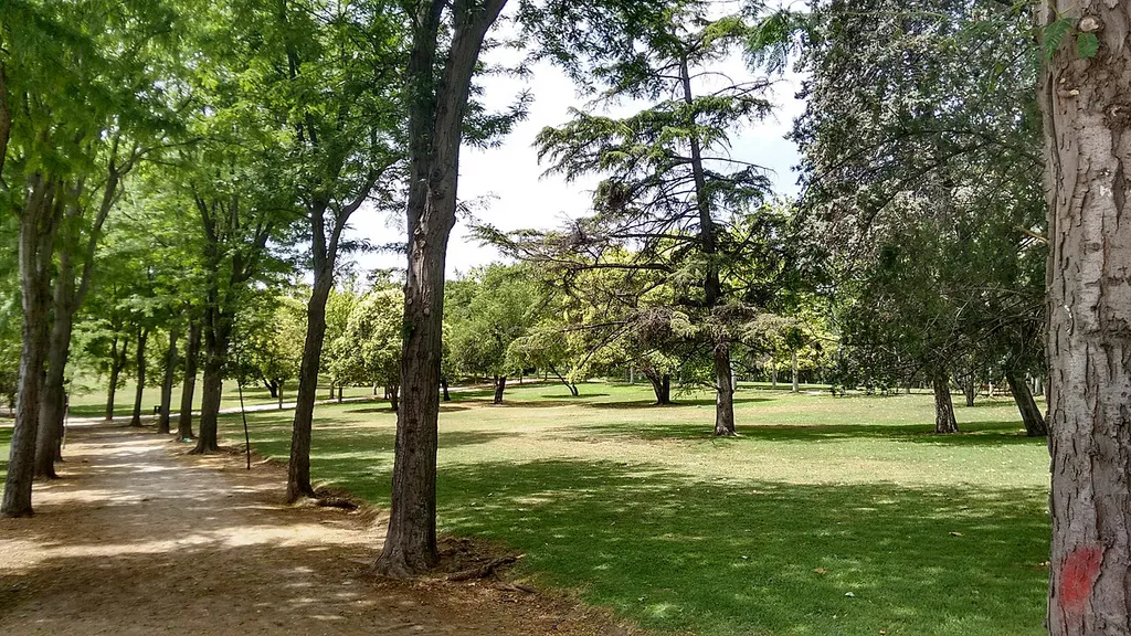 Vista del Parque Emperatriz María de Austria.
