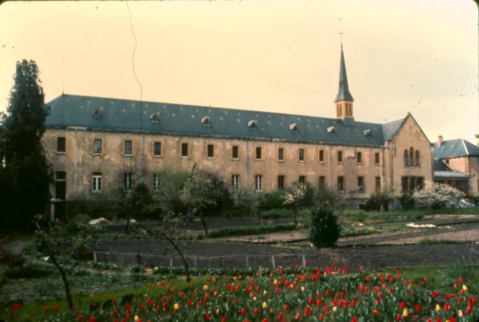 North face of the Carmel de Dijon, France
