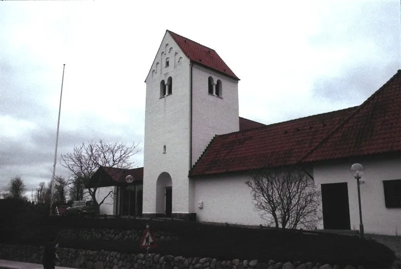 Nærum Kirke i Danmark. Nærum kirke