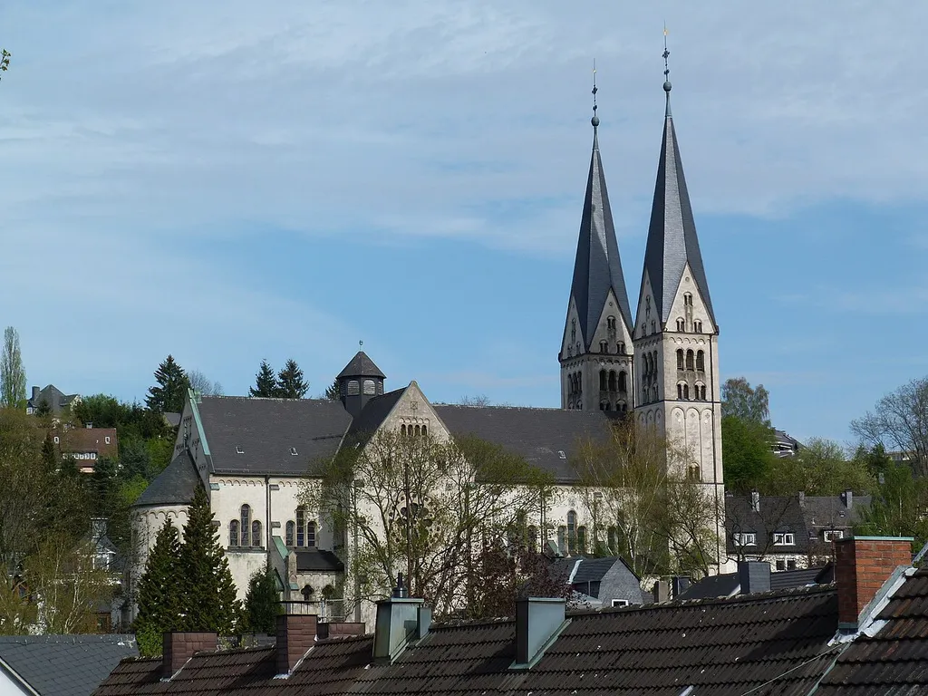 St. Michaelskirche Siegen von Westen aus gesehen