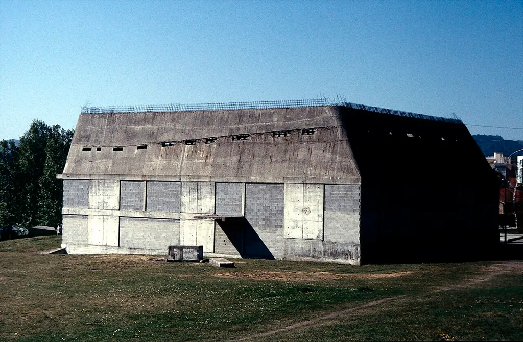 The unsightly torso of the unfinished church looked more like a bunker in 1997.
