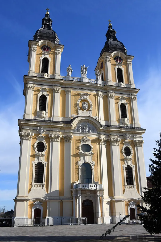 Roman Catholic cathedral in Kalocsa, Hungary