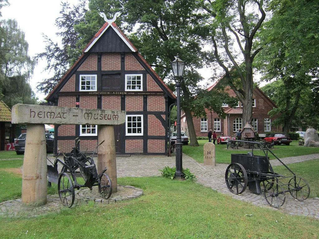 "Heimatmuseum" in Aschen, Landkreis Diepholz (Lower Saxony)