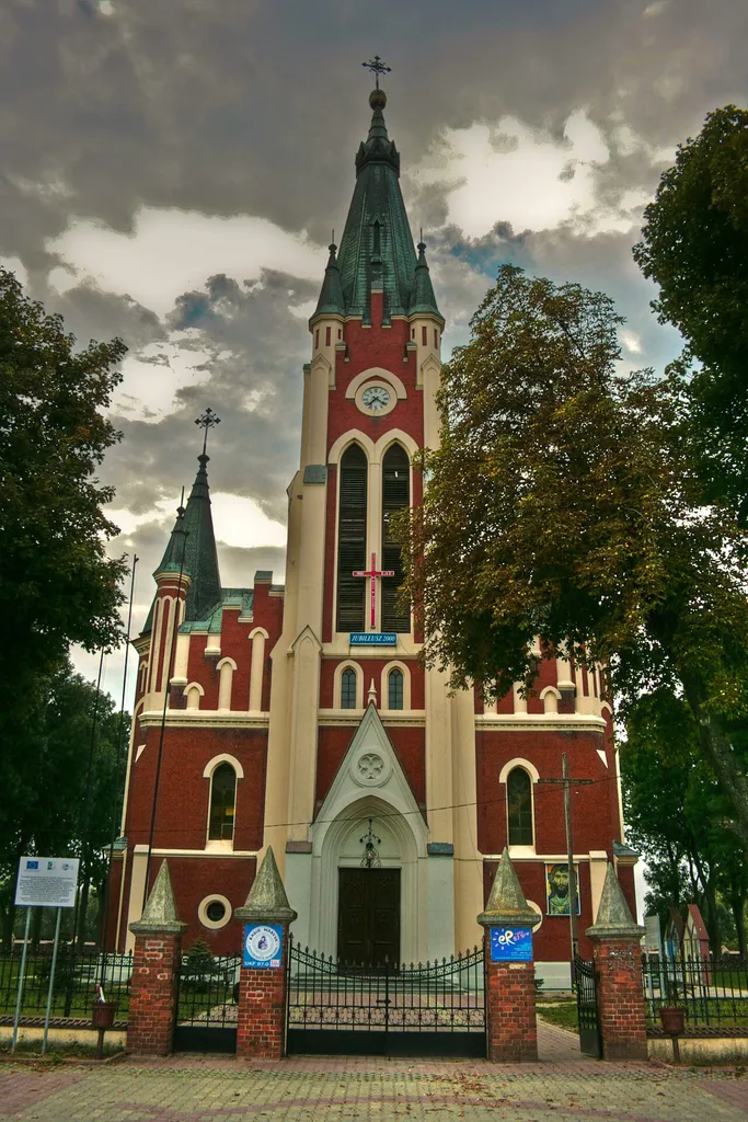 Mełgiew, kościół par. p.w. św. Wita, 1906-1910