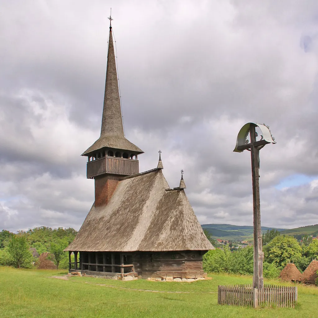 Wooden church in Cizer, Cluj