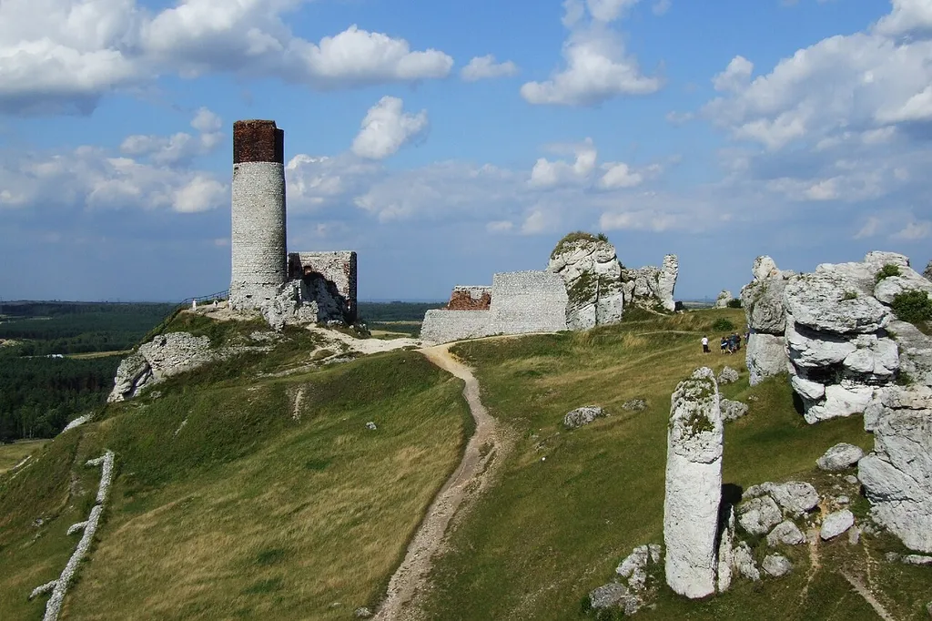 Castle in Olsztyn, Poland