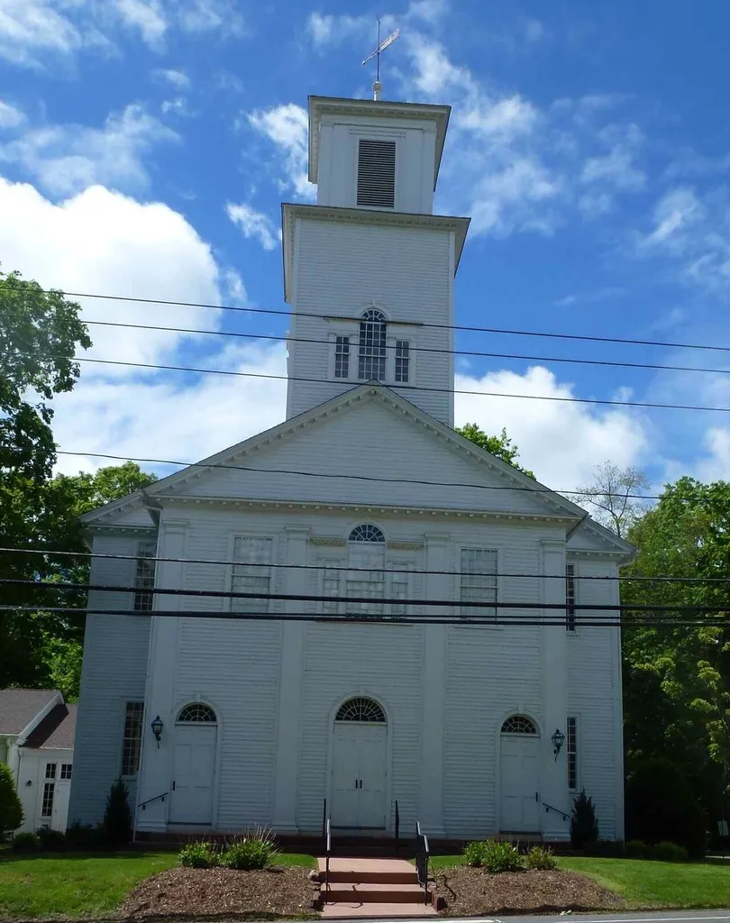 184 Cherry Brook Road (1814) Canton CT First Congregational Church of Canton Center.