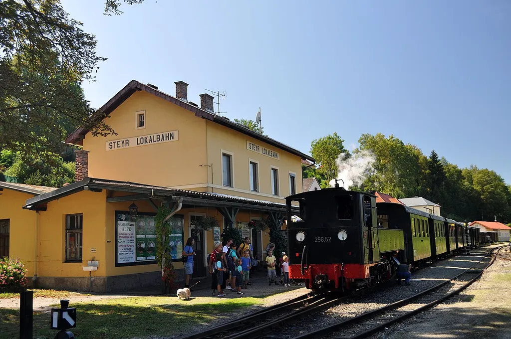 Steyrtalbahn in Steyr